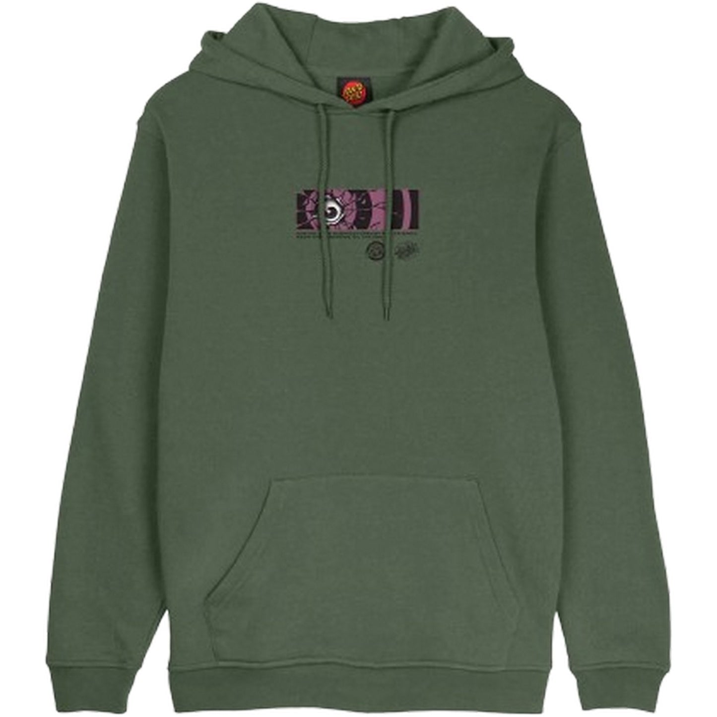 Felpe con cappuccio Ragazzo Santa Cruz - Roskopp Dissect Strip Hood - Nero