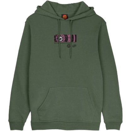 Felpe con cappuccio Ragazzo Santa Cruz - Roskopp Dissect Strip Hood - Nero
