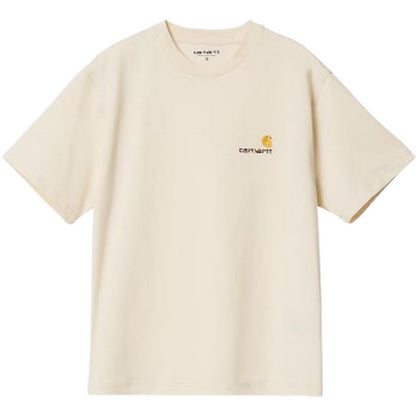 T-shirt Donna Carhartt Wip - W' S/S American Script T-Shirt - Bianco