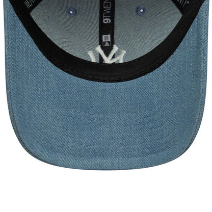 Cappellini da baseball Donna New Era - Wmns Denim Stitch 9Twenty - Celeste