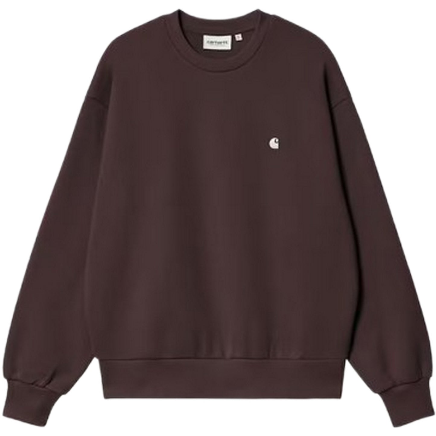 Felpe senza cappuccio Donna Carhartt Wip - W' Casey Sweatshirt - Marrone