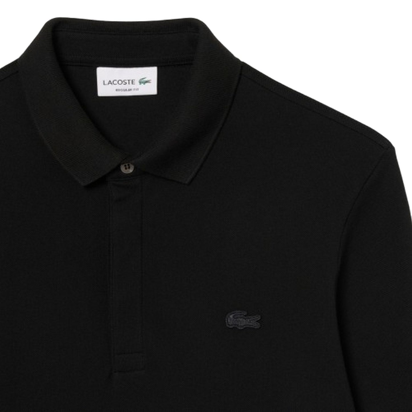 Polo a manica lunga Uomo Lacoste - Polo Manica Lunga - Nero