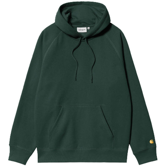 Felpe con cappuccio Uomo Carhartt Wip - Hooded Chase Sweat - Verde