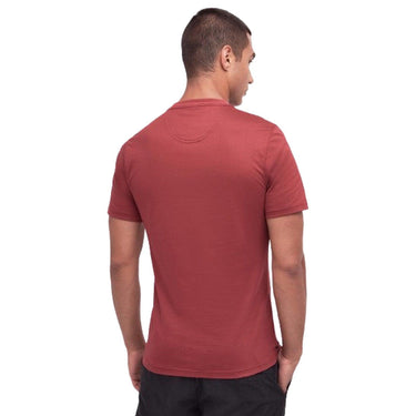 T-shirt pour hommes Barbour International - T-shirt avec petit logo - Bordeaux