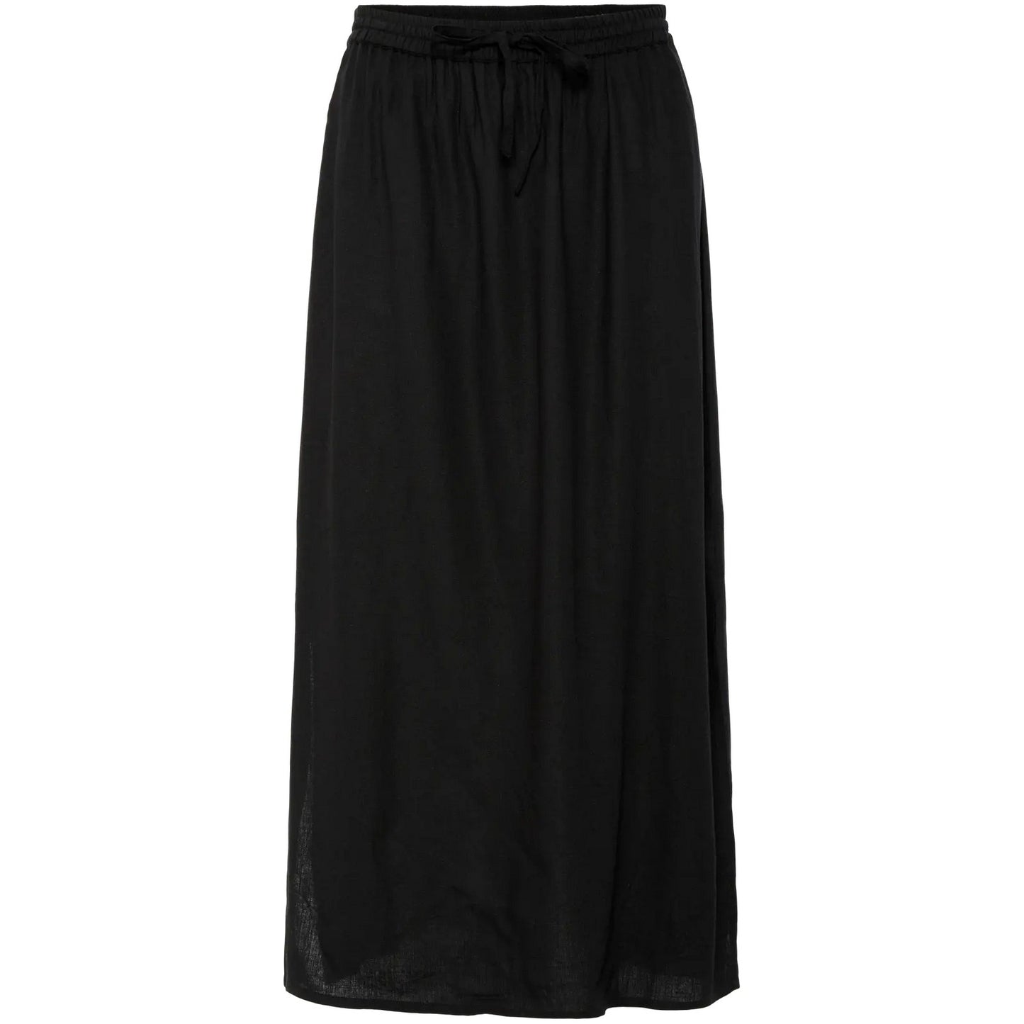 Casual Skirts Women Pieces - Pcpia Mw Ankle Skirt Wvn Noos - Black