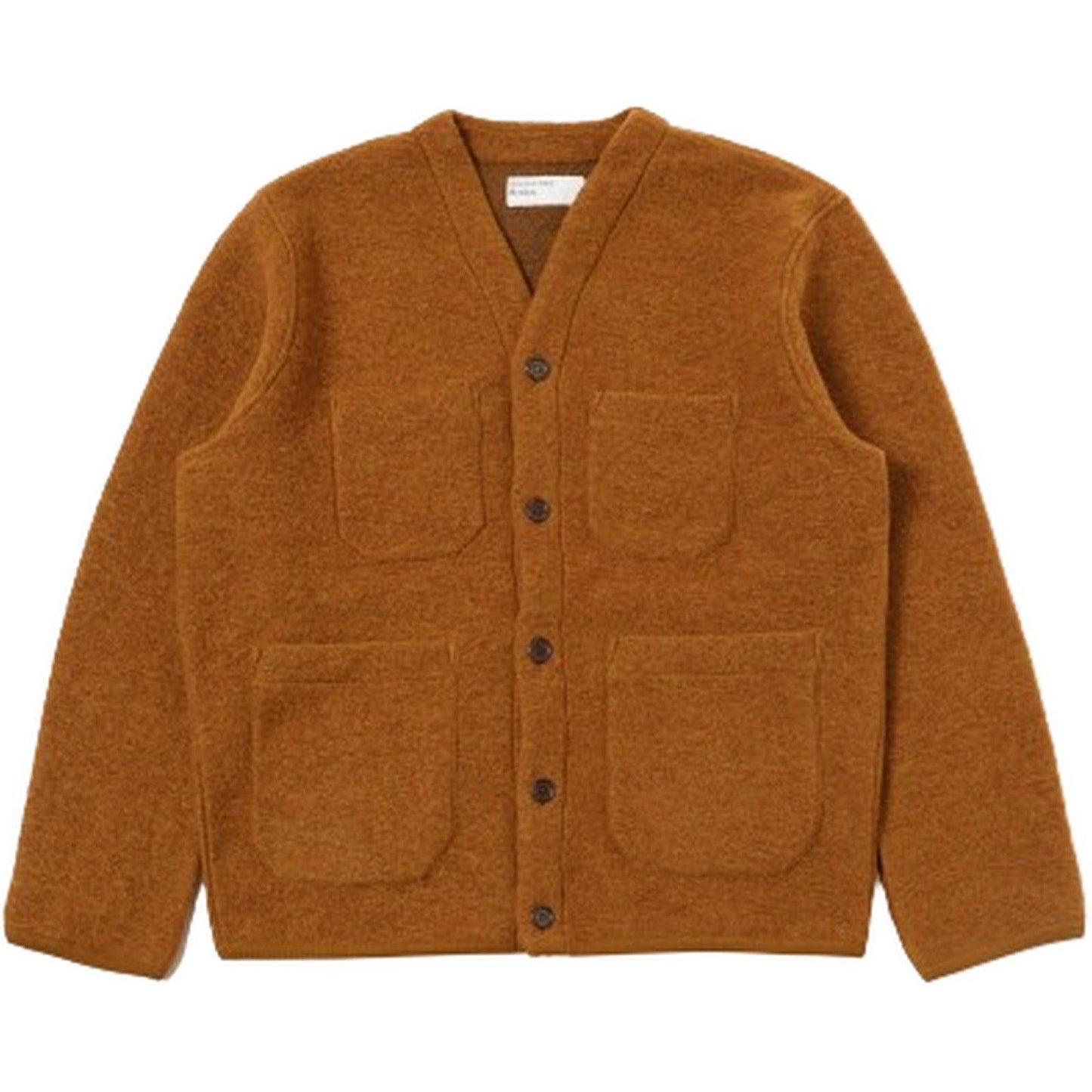 Cardigan Uomo Universal Works - Cardigan - Ocra