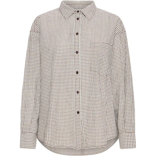 Camicie Donna Ichi - Ihfeja Sh - Marrone