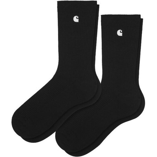Calze Unisex Carhartt Wip - Madison Pack Socks - Nero