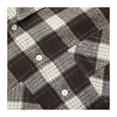 Chemises décontractées Polar pour hommes - Chemise en flanelle Big Boy - Marron