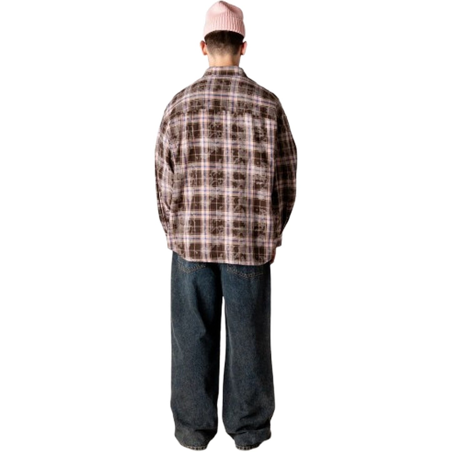 Camicie casual Uomo Woodbird - Wbjong Check Shirt - Marrone