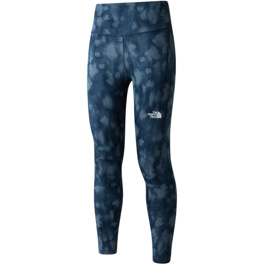 Leggings Donna The North Face - W Flex 25In Tight - Print - Blu