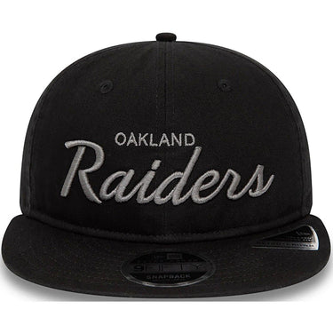 Casquettes de baseball New Era pour hommes - NFL Retro 9Fifty Rc - Noir