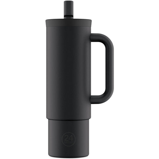 Thermos per bibite Unisex 24bottles - Straw Cup 800 - Nero