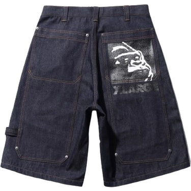Pantaloncini Unisex XLarge - Carpenter Denim Shorts - Blu
