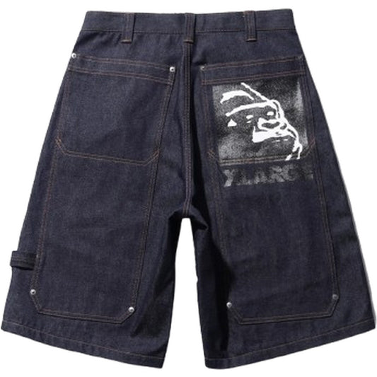 Pantaloncini Unisex XLarge - Carpenter Denim Shorts - Blu
