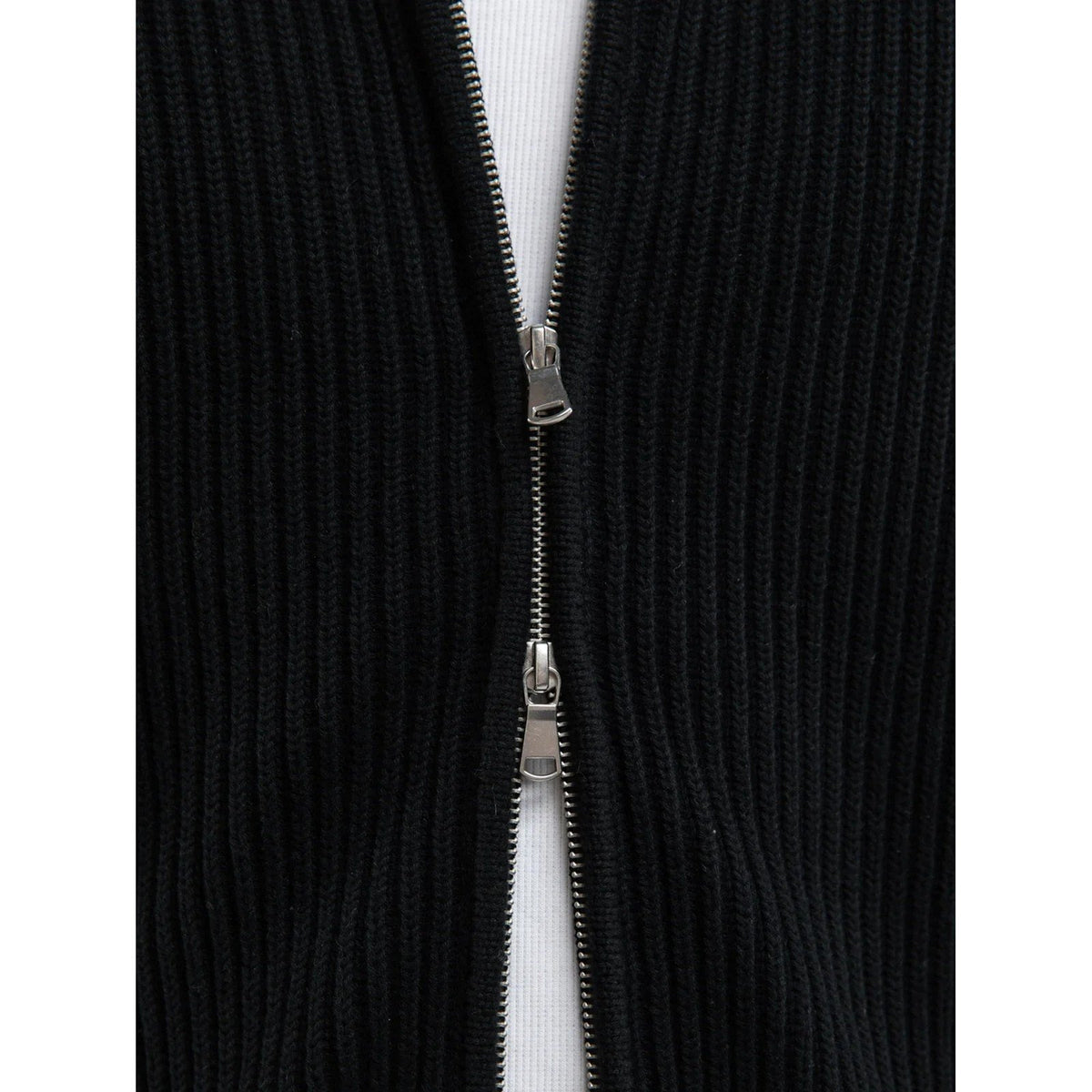 Maglie Uomo Reternity - L'atelier Line Knit Zipper - Nero