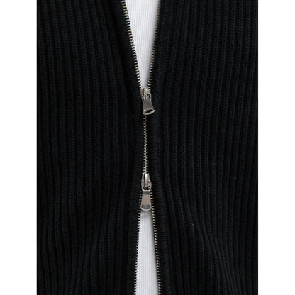 Maglie Uomo Reternity - L'atelier Line Knit Zipper - Nero