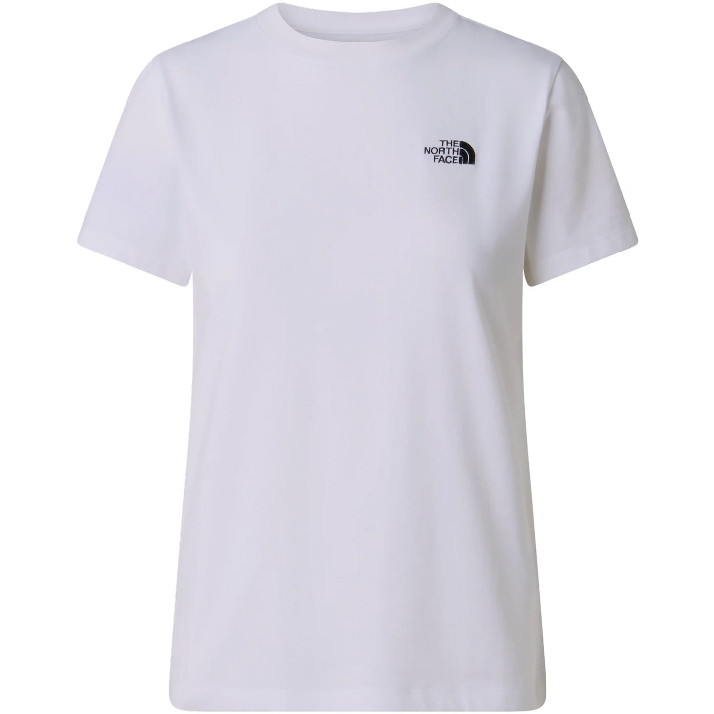 T-shirt Donna The North Face - W Evolution Simple Dome Slm Short Sleeve - Bianco