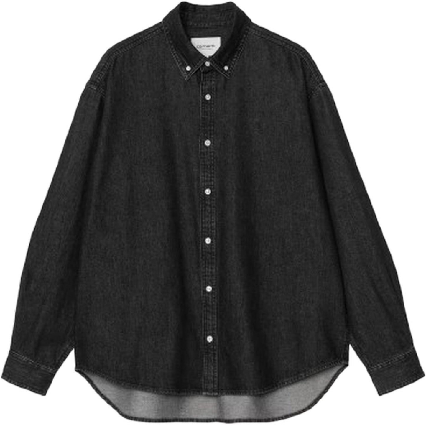 Camicie casual Uomo Carhartt Wip - L/S Lucas Shirt - Nero