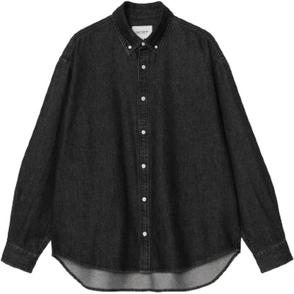 Camicie casual Uomo Carhartt Wip - L/S Lucas Shirt - Nero