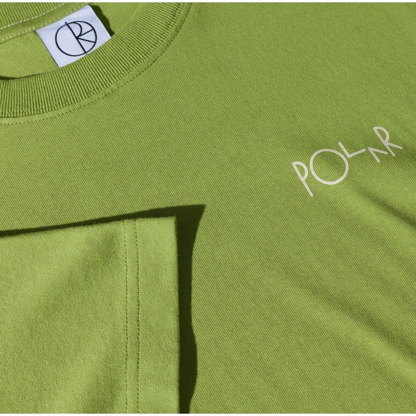 T-shirt Uomo Polar - Contrast Tee I Stroke Logo - Verde