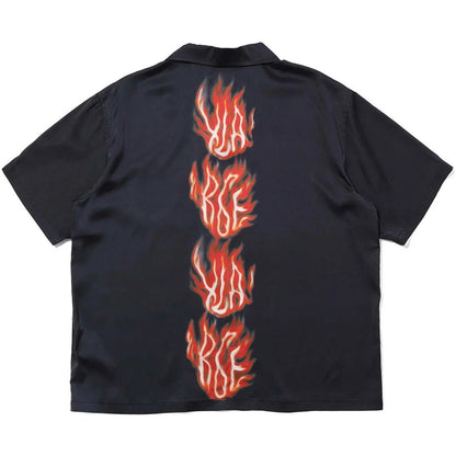Camicie casual Unisex XLarge - Camp Shirt - Nero