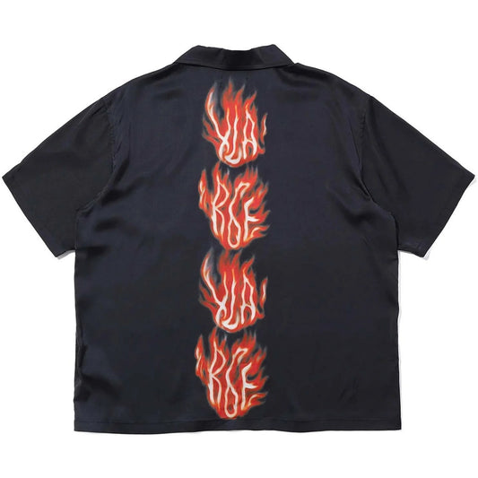 Camicie casual Unisex XLarge - Camp Shirt - Nero