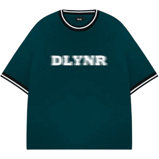 T-shirt Uomo Dolly Noire - Cracked over tee - Verde