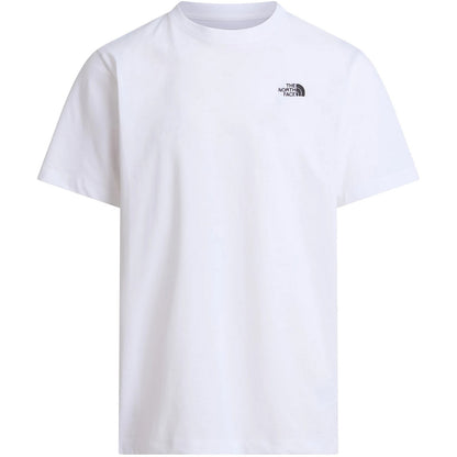 T-shirt Uomo The North Face - M Evolution Simple Dome Regular Short Sl - Bianco