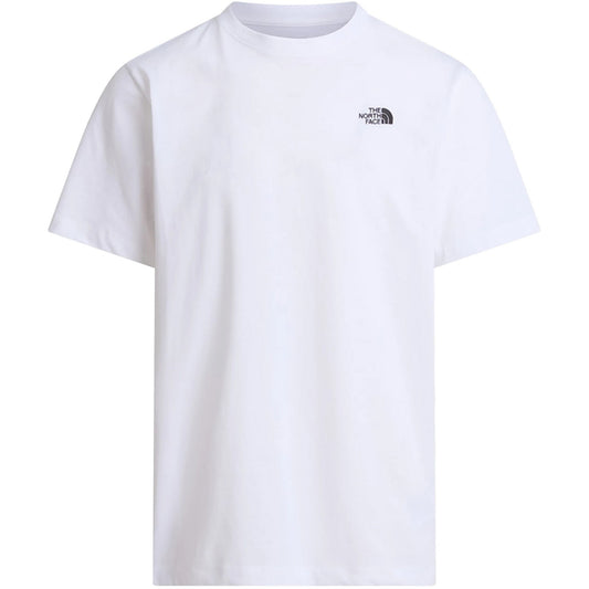T-shirt Uomo The North Face - M Evolution Simple Dome Regular Short Sl - Bianco