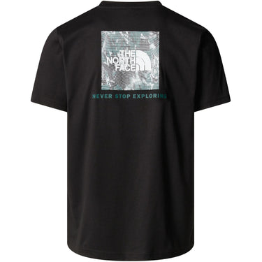 T-shirt Uomo The North Face - Men’s S/S Box Nse Tailgrid Infill Tee - Nero