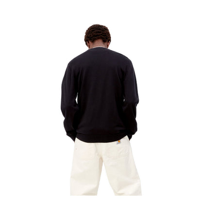Maglie Uomo Carhartt Wip - Madison Sweater - Nero