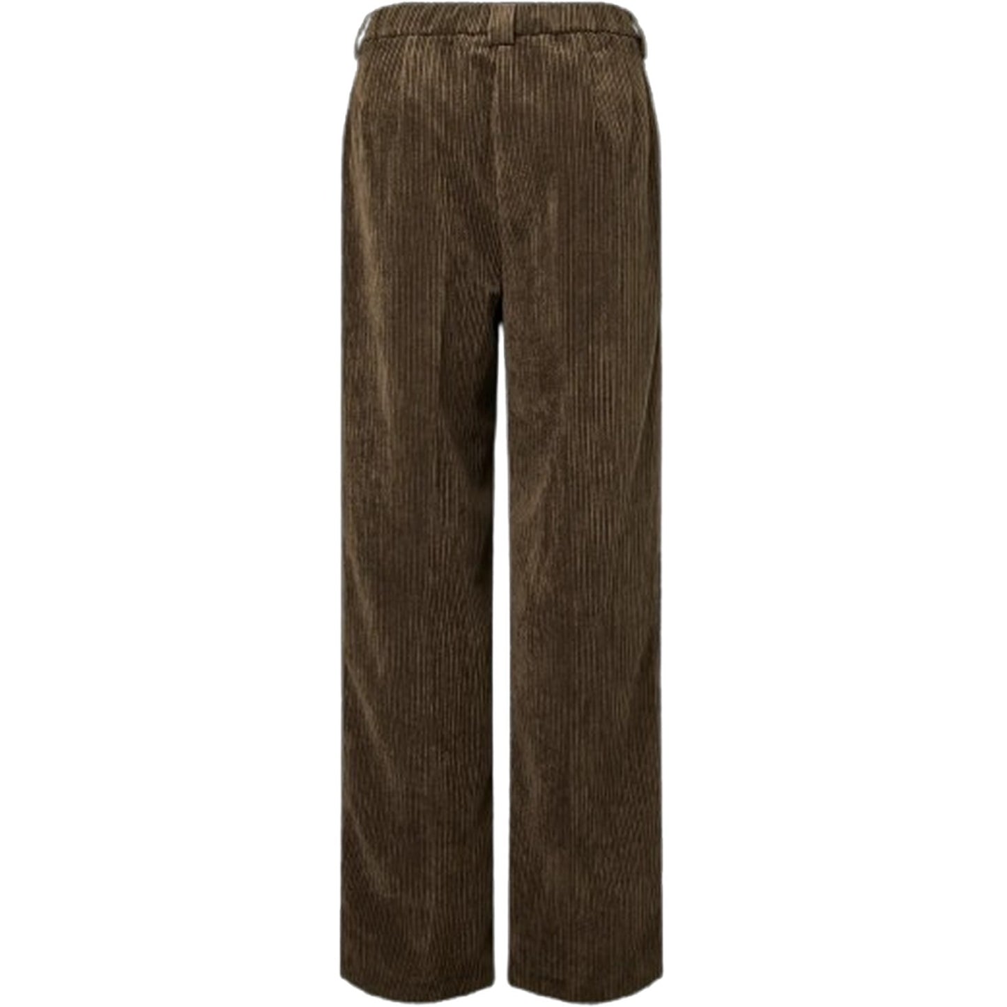 Pantaloni Donna Pieces - Pcaudre Cord Hw Pants Bc - Marrone
