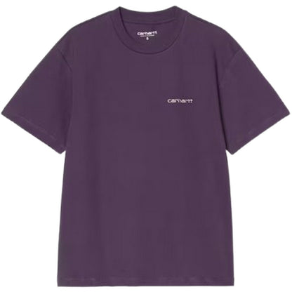 T-shirt Donna Carhartt Wip - W' S/S Script Embroidery T-S - Viola