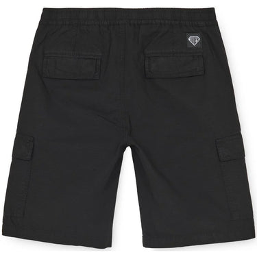Bermuda Iuter pour homme - Short cargo Ripstop - Noir