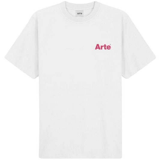 T-shirt Uomo Arte Antwerp - Arte Leaves Back Print - Bianco