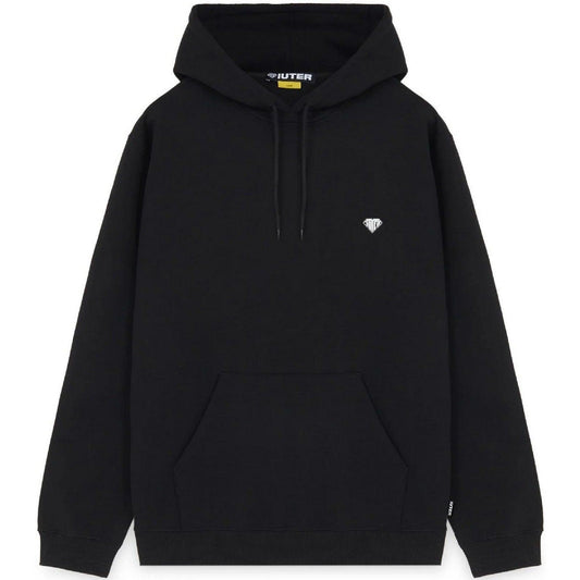 Felpe con cappuccio Uomo Iuter - Heart Logo Hoodie - Nero