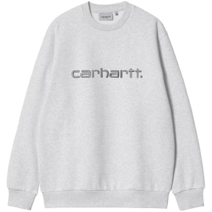Felpe senza cappuccio Donna Carhartt Wip - W' Carhartt Sweat - Grigio