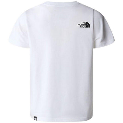 T-shirt Bambino The North Face - Kids Teen S/S Simple Dome Tee - Bianco