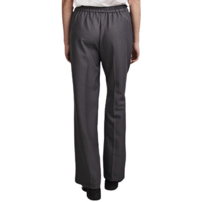 Pantaloni Donna Pieces - Pcneva Hw Wide Pants Noos - Grigio