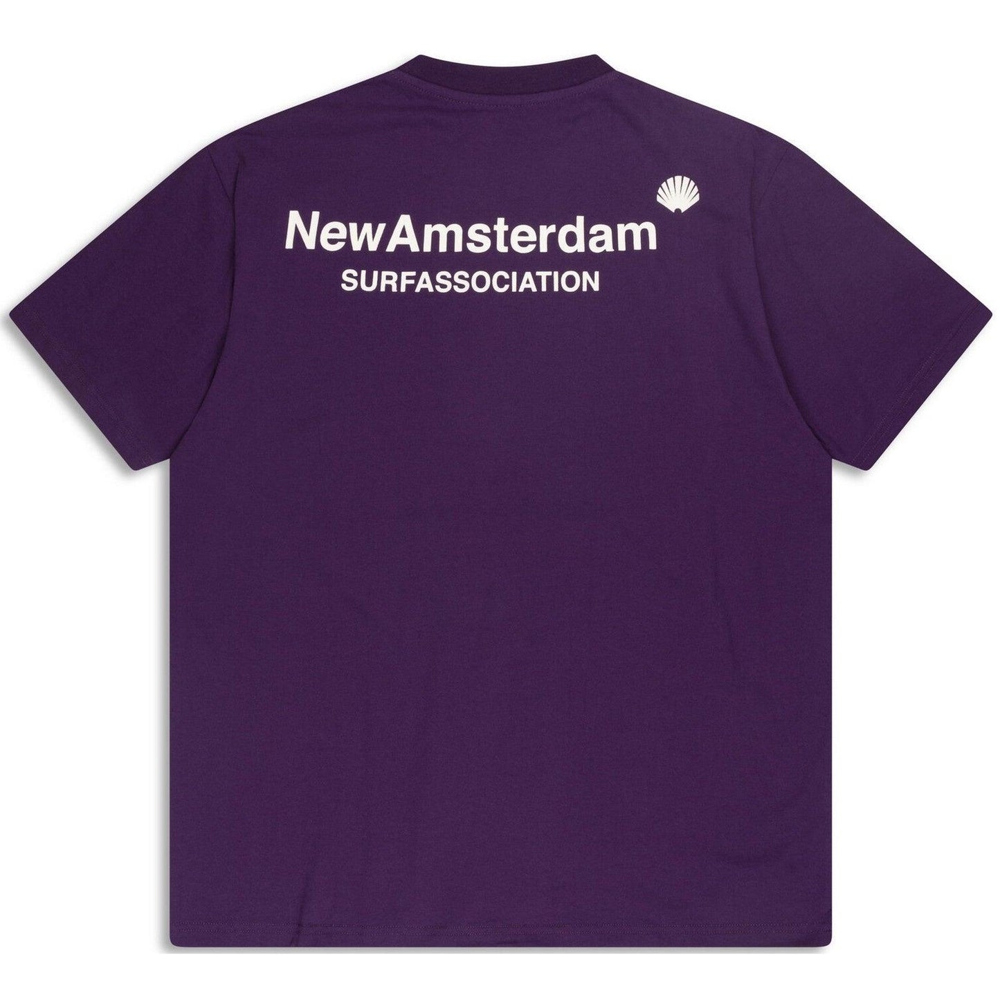 T-shirt Uomo New Amsterdam Surf Association - Logo Tee - Viola