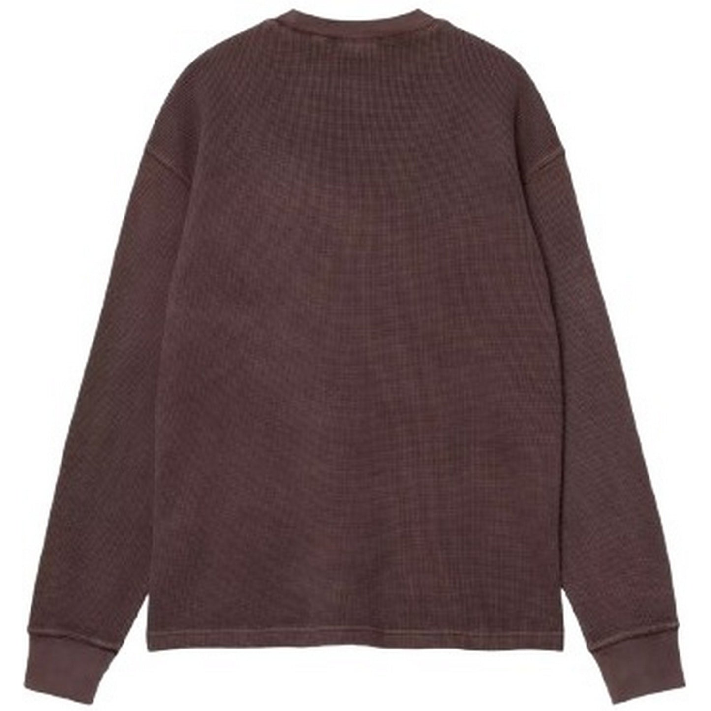 T-shirt Uomo Carhartt Wip - L/S Vista Waffle T-Shirt - Marrone