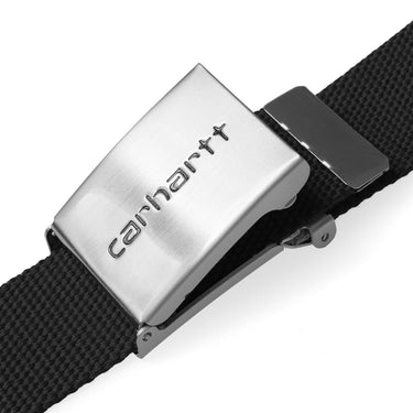 Ceintures unisexe Carhartt Wip - Clip Belt Chrome - Noir
