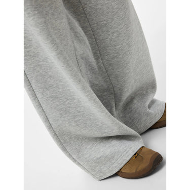 Pantaloni Donna Pieces - Pcchilli Hw New Wide Swt Pants Noos Bc - Grigio