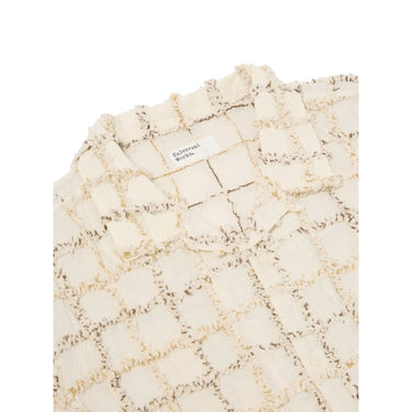 Chemises décontractées Universal Works pour hommes - Chemise de route - Beige