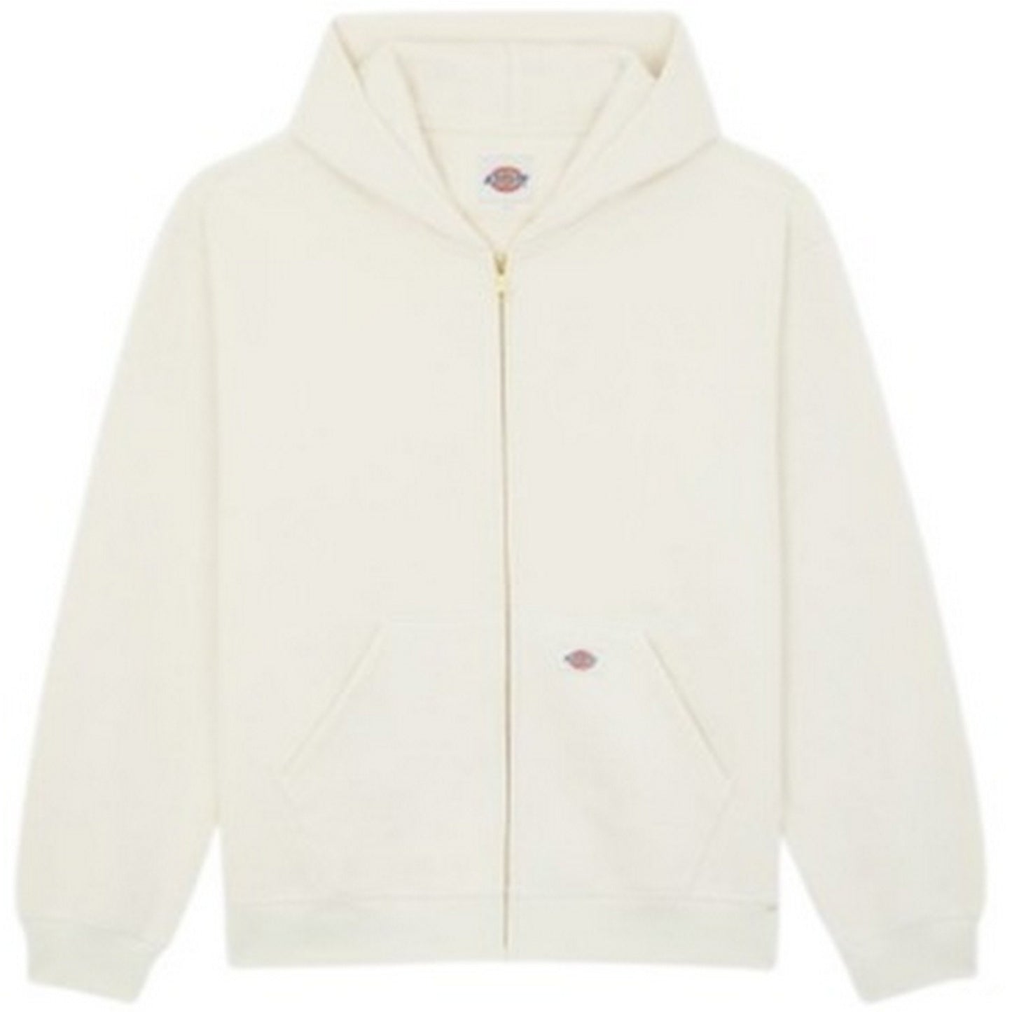 Felpe con cappuccio Uomo Dickies - Mineral Fz Hoodie - Bianco