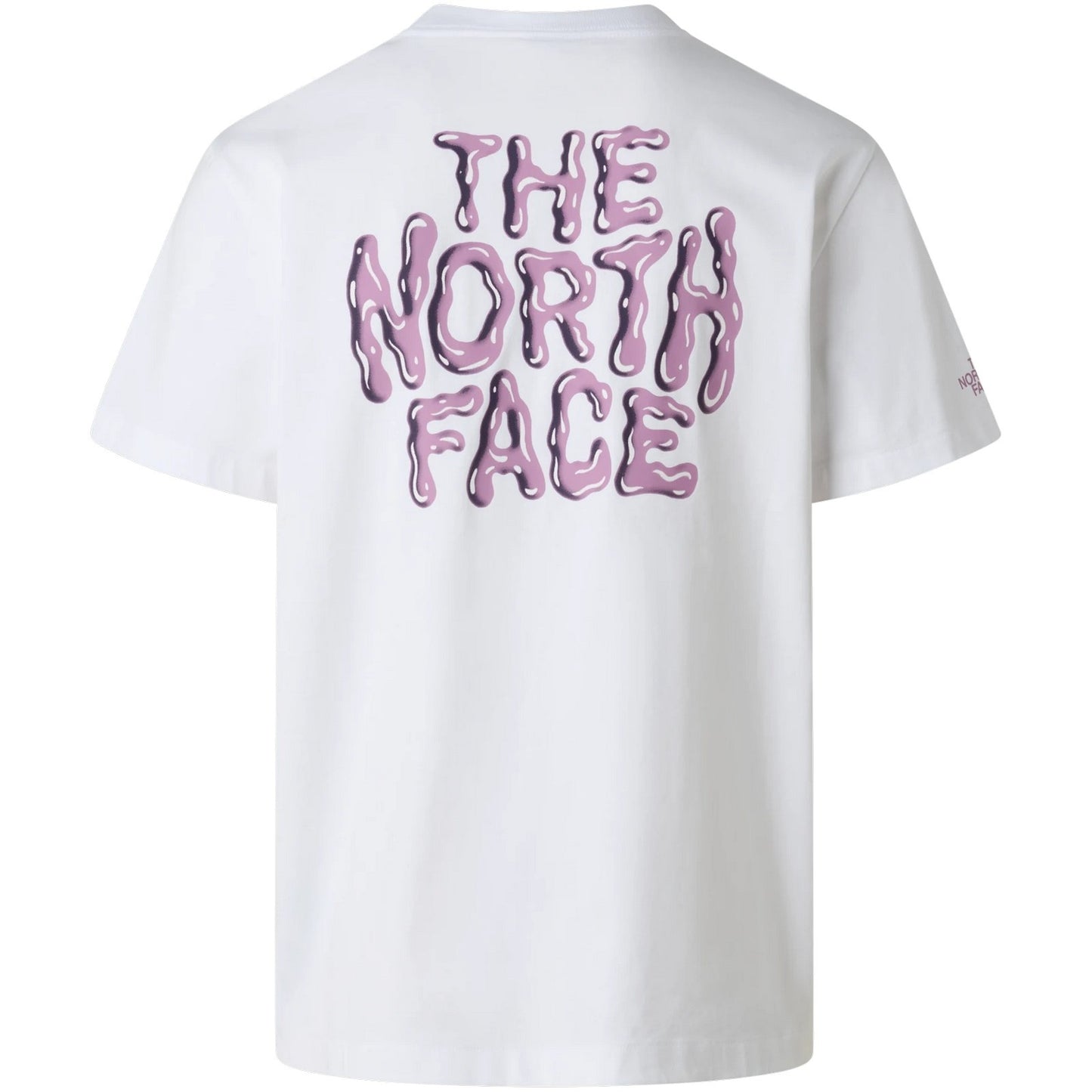 T-shirt Uomo The North Face - M Drip Logo Relaxed Short Sleeve Tee-Gra - Bianco