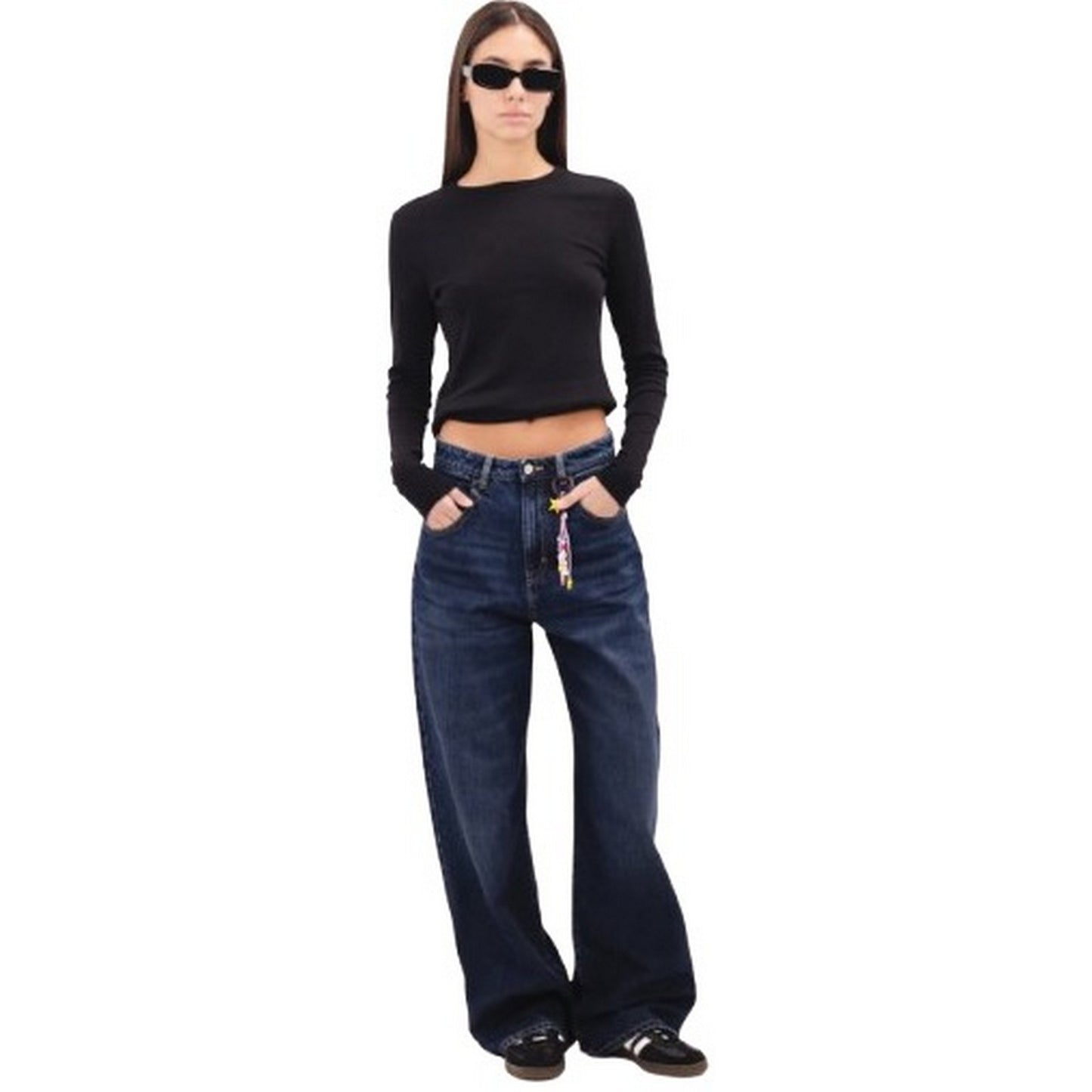 Jeans Donna Icon Denim - Poppy - Blu