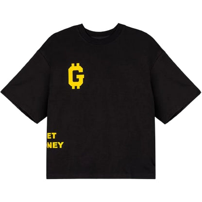 T-shirt Uomo Grmy - Get Money Boxy Tee - Nero