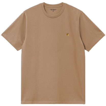 T-shirt Uomo Carhartt Wip - S/S Chase T-Shirt - Beige